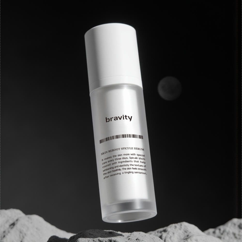 Bravity Skin Reboot Spicule Serum 300 Shots 30ml Pore Tightening Anti-Aging Regenerating Serum _ Made in KOREA